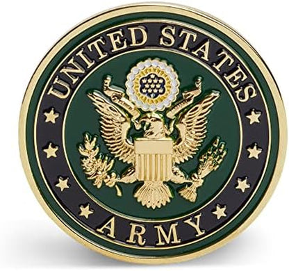 Army Armed Forces Prayer Coin | Valor Challenge Coin | Gifts for Soldiers & Veterans | Disabled Veteran Owned Business | Army Prayer Coin